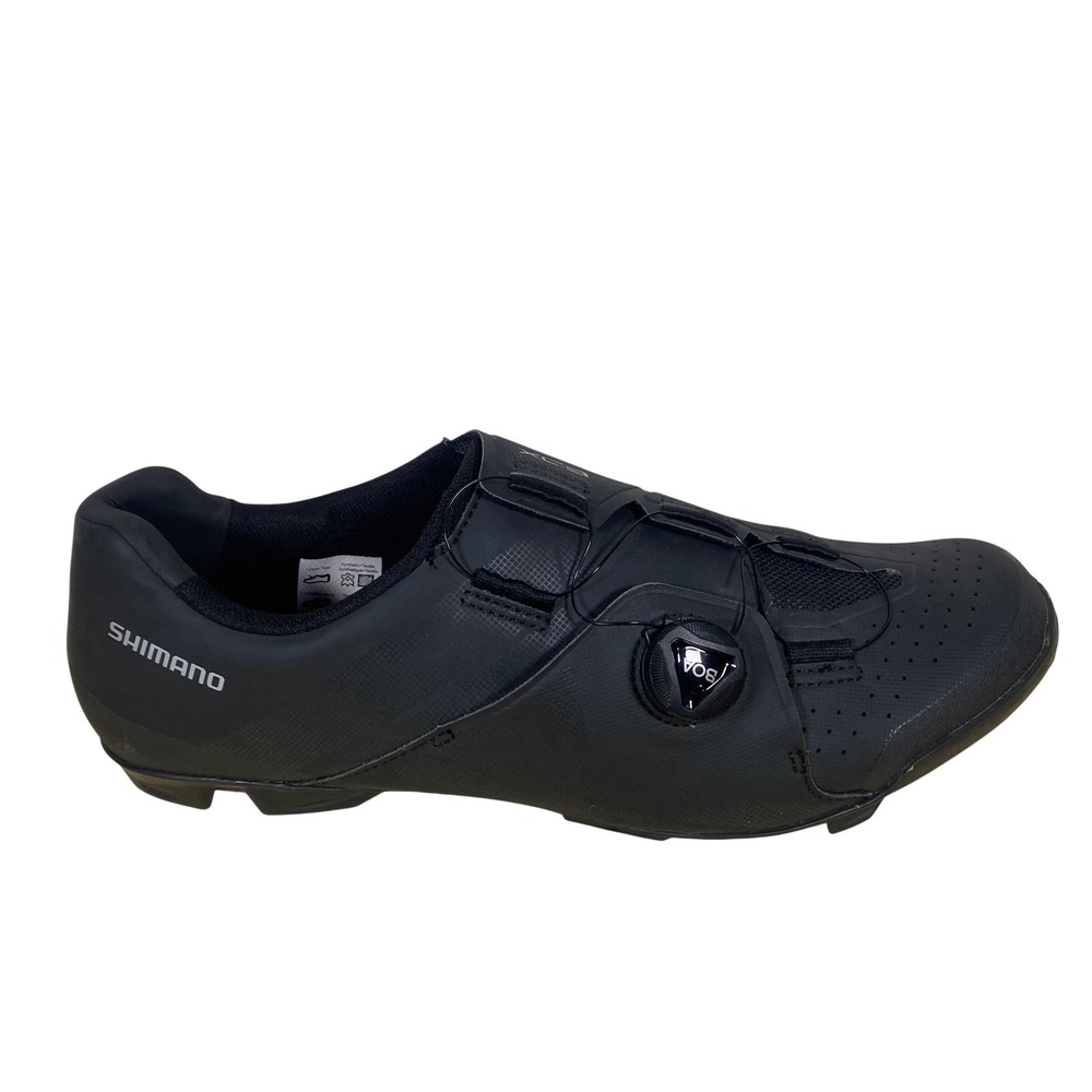 Shimano XC3 XC300 Mens Black Mountain Bike Shoes BOA SPD Cleats Size 47 EU